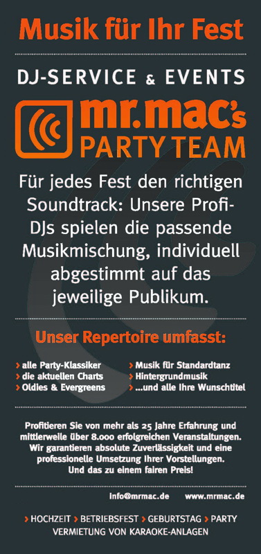 mr. mac´s party team